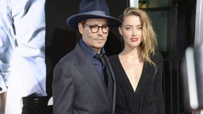 Johnny Depp y Amber Heard.
