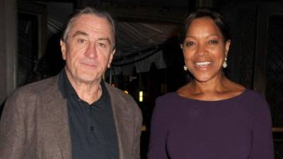 Robert De Niro y su mujer Grace Hightower.