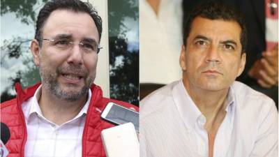 Luis Zelaya y Elvin Santos.