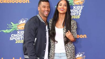 Russell wilson y Ciara.