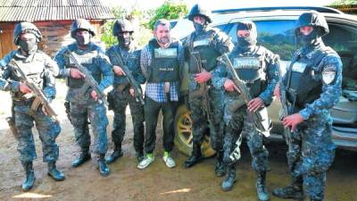 Agentes de la Policía Tigres participaron en la captura de los hermanos Valle el pasado 5 de octubre.