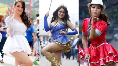 Angie Chirinos, del Instituto Santa Mónica de la capital. Onice Flores del Infop es la reina de las redes sociales. Laura Chávez del colegio Espíritu Santo de San Pedro Sula.