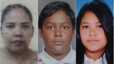 Lesly Liusbeth Ríos y sus hijos Estefan Nicolle Oseguera y Henry Isaac Oseguera fueron ultimados a balazos en la colonia Brasilia, de Comayagüela.