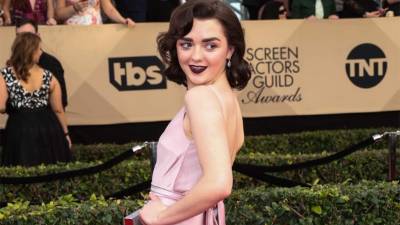 La joven actriz Maisie Williams