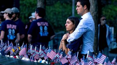 Nueva York recuerda los atentados del 11S 20 años después con un solemne acto