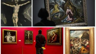 “El Cristo en el Monte de los Olivos” expuesto en el Kunstpalast Museum de Düsseldorf, Alemania.