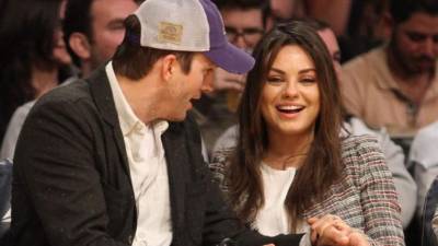 Ashton Kutcher y Mila Kunis