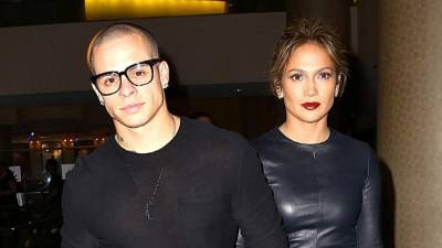 Jennifer Lopez y Casper Smart.