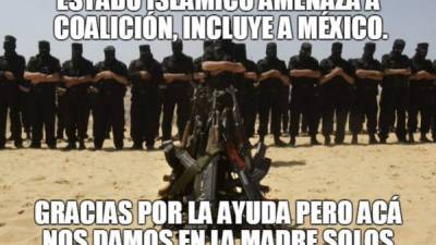 El Estado Islámico publicó un video en el que se amenaza a la “Coalición global que lucha contra el ISIS”, países entre los que incluyó la bandera de México. Así se tomaron los mexicanos las amenazas de la red terrorista.