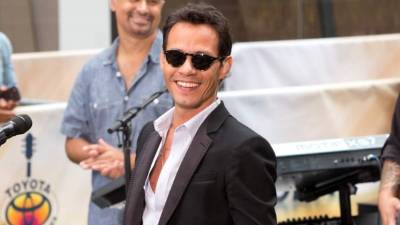 El cantante Marc Anthony.