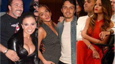 Estas parejas se han visto involucradas en escándalos por violencia doméstica.