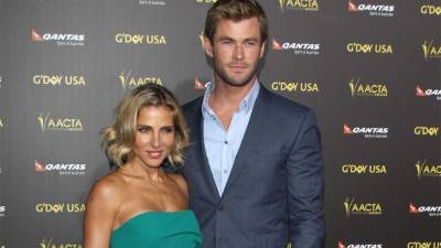 Elsa Pataky y Chris Hemsworth.