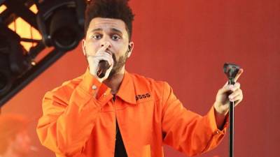 El cantante canadiense The Weeknd.