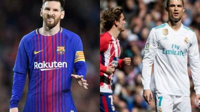Messi y Cristiano Ronaldo tienen una gran pelea por el Pichichi