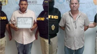 Jesús Humberto Castellanos y Luis Alex Zavala Meléndez comparecieron ayer en la audiencia de imputado.