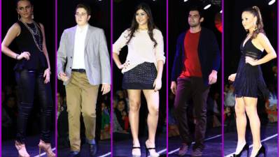 Gabriela Maalouf, Roberto Kafati, Luciana Sabillón, Mateo Yibrín e Isabella Garza.