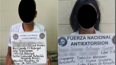 Estudiantes de colegios públicos y privados y niños hasta de 12 años o menos son utilizados por bandas de extorsionadores.