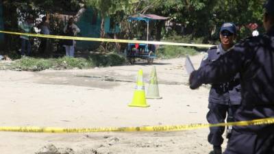 Al lugar no llegó nadie a reconocer a la victimada.