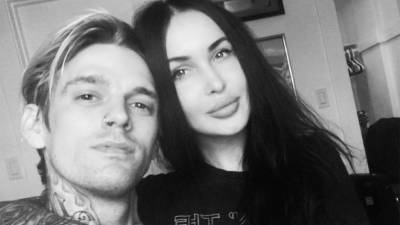 Aaron Carter y Lina Valentina.