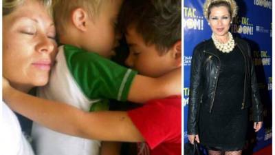 Leticia Calderón disfruta al máximo de sus hijos Luciano y Carlo.