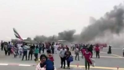 El hombre que acaba de ganar la loteria era uno de los pasajeros del avión incendiado en Dubái.