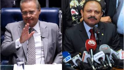 Renan Calheiros, presidente del Senado, defiende la continuación del proceso contra Dilma Rousseff; Waldir Maranhao, anuló el proceso iniciado en abril por contener “vicios”. Foto: AFP