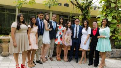 Los futuros 11 bachilleres de la MountView Academy disfrutaron su encuentro.