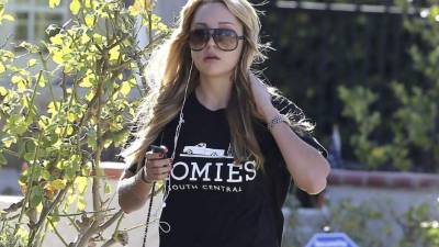 La actriz Amanda Bynes.