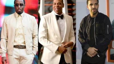 Sean ‘Diddy’ Combs se lleva el primer lugar, el segundo Jay Z y el tercero Drake.