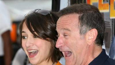 Zelda y su padre Robin Williams
