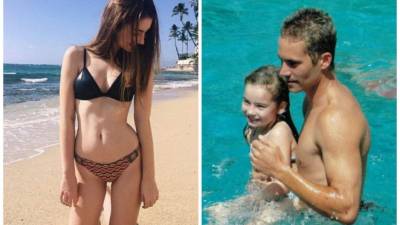 Meadow Walker ha dejado de ser una niña y se ha convertido en una hermosa joven de 18 años.