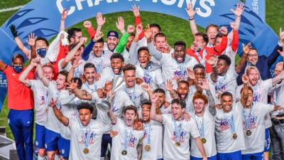 Estados Unidos logró así su segunda victoria en siete finales de torneos de Concacaf contra México, la primera desde la Copa Oro de 2007. Foto Twitter @nationsLeague.