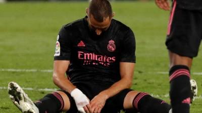 Karim Benzema no pudo hacerse presente en el marcador. Foto EFE.