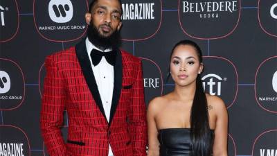 Nipsey Hussle y Lauren London.