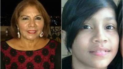 Cristina Martínez y Marilyn González.