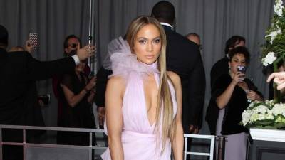 La cantante y actriz Jennifer López.