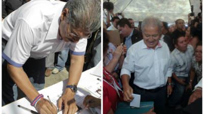 Norman Quijano y Salvador Sánchez Cerén son los candidatos que disputan la presidencia de El Salvador.