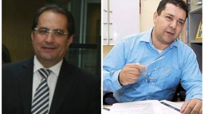 El exsecretario del Trabajo, Carlos Montes y el exsubsecretario de Salud, Javier Pastor.