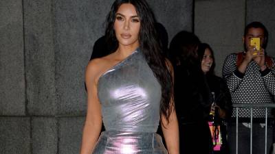 La estrella televisiva y empresaria estadounidense Kim Kardashian.