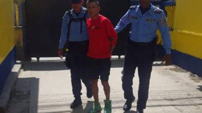 Yunior Mendoza fue capturado ayer por la Policía.