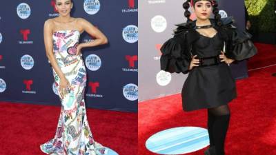 Estas estrellas no hicieron su mejor elección para desfilar por la alfombra roja de los premios latinos.