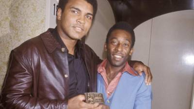 Pelé lamentó el fallecimiento de Ali.