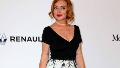 La actriz estadounidense Lindsay Lohan.