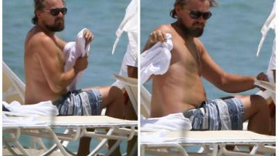 Leonardo DiCaprio luce con sobrepeso.