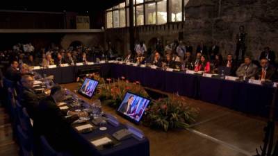 Los integrantes de Celac se reunieron desde el martes en Antigua Guatemala.