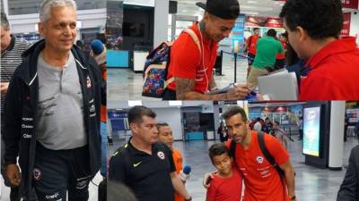 Encabezada por el entrenador Reinaldo Rueda, la Selección de Chile arribó a San Pedro Sula para el amistoso del martes contra Honduras.