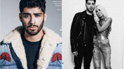 Además de la música, Zayn tiene una fascinación por la moda. El cantante compartió foto con Donatella Versace en su Instagram.