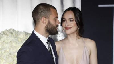 Jamie Dornan y Dakota Johnson.