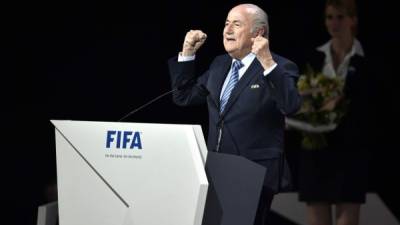 Joseph Blatter ha sido reelecto por quinta vez presidente de la FIFA.