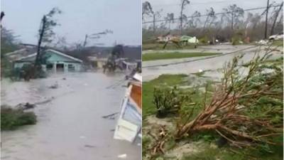 Las islas Ábaco fueron golpeadas el domingo por el huracán Dorian.